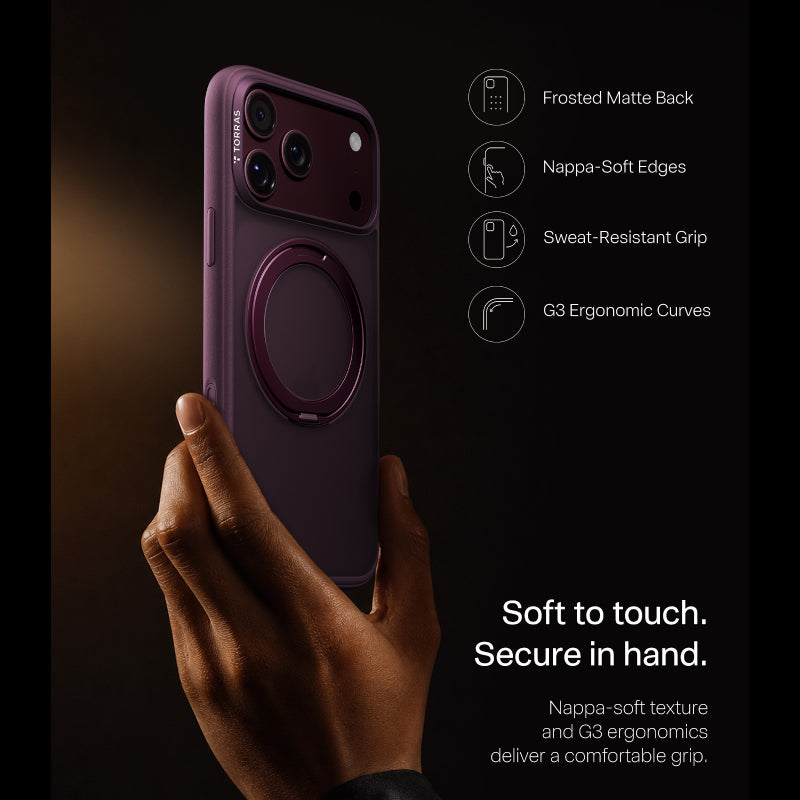 Torras O3 Air Core Series Case for iPhone 18 Series