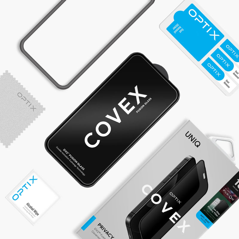 Uniq Optix Convex Privacy Screen Protector for iPhone 18 Series