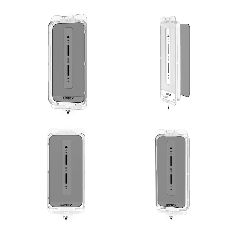 Raptic Air Glass Privacy Screen Protector for iPhone 17 Series