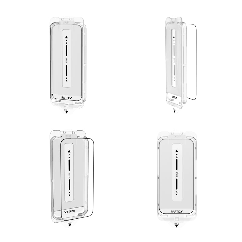 Raptic Air Glass Screen Protector for iPhone 17 Series