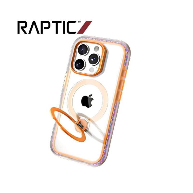 Raptic AirJoy Beads with 360 Kickstand for iPhone 16 Series - XtraSure | Apple Authorized Reseller in Myanmar