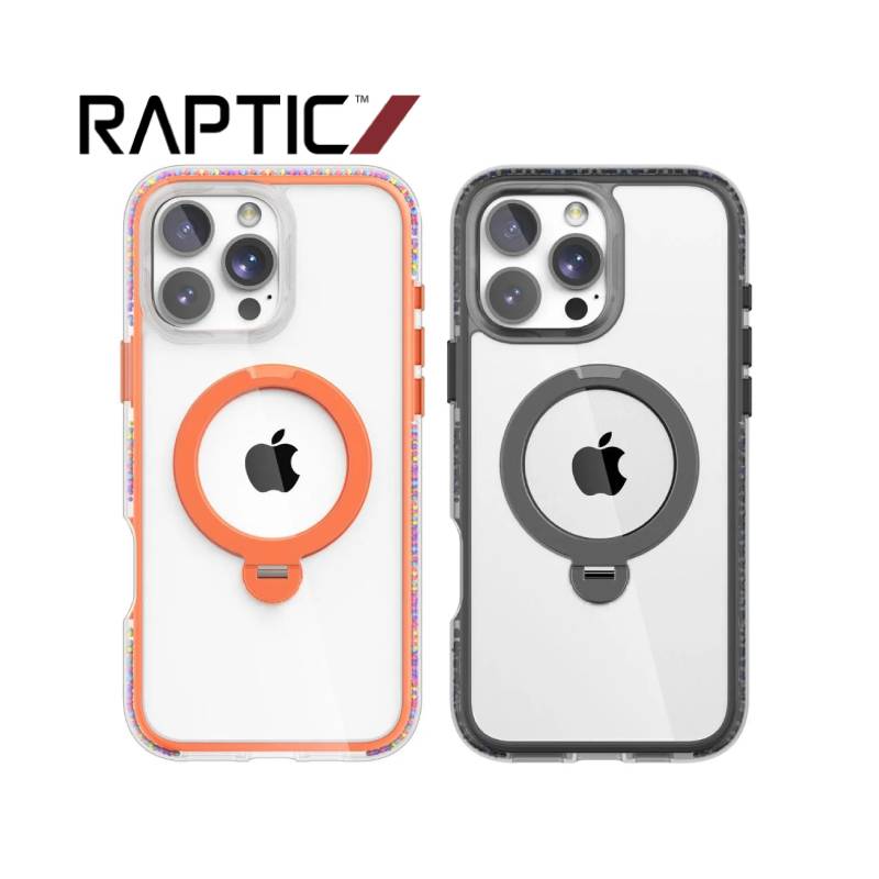 Raptic AirJoy Beads with 360 Kickstand for iPhone 16 Series - XtraSure | Apple Authorized Reseller in Myanmar