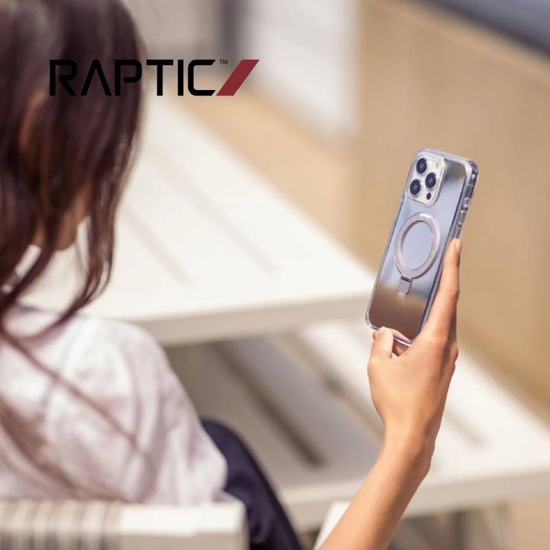 Raptic Air Stand Mirror with Magsafe for iPhone 16 Series - XtraSure | Apple Authorized Reseller in Myanmar
