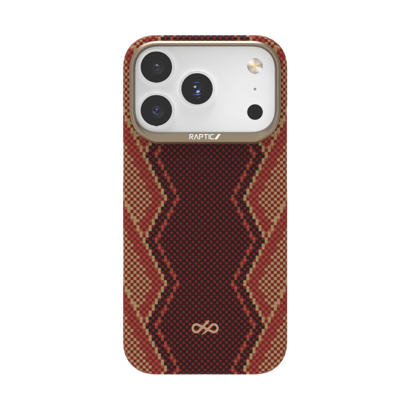 Raptic Aramid Fiber Skin-Origin Magsafe Case for iPhone 17 Series