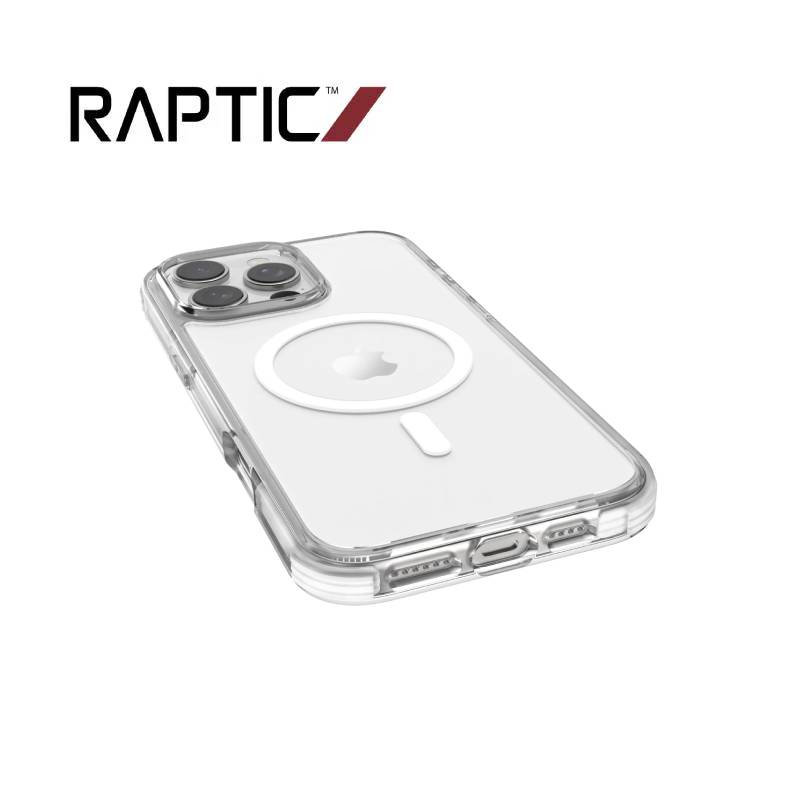 Raptic Clear Case with Magsafe for iPhone 16 Series - XtraSure | Apple Authorized Reseller in Myanmar