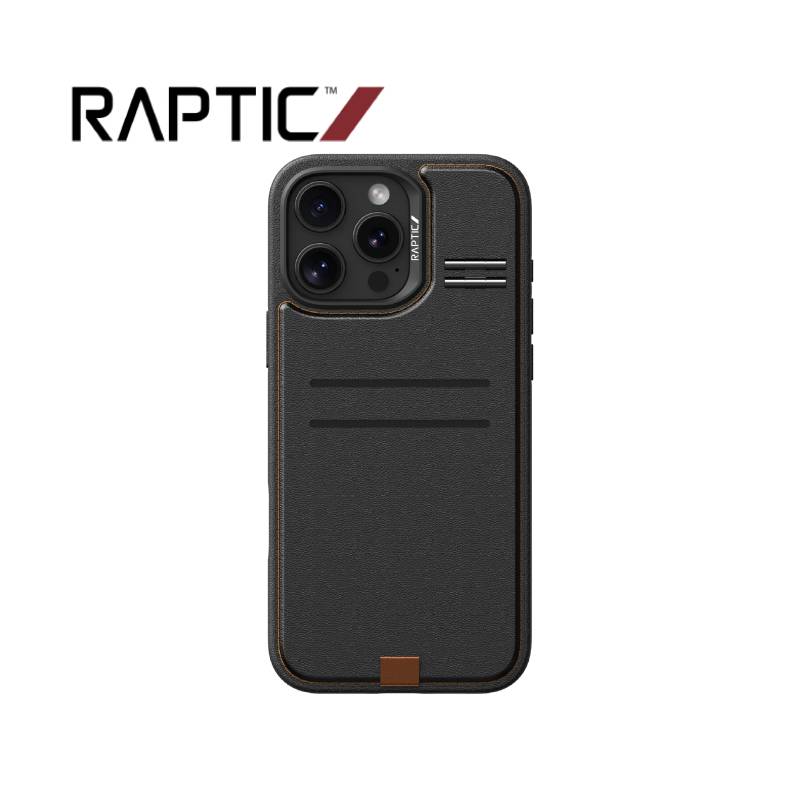 Raptic Slim Wallet Kickstand for iPhone 16 Series - XtraSure | Apple Authorized Reseller in Myanmar