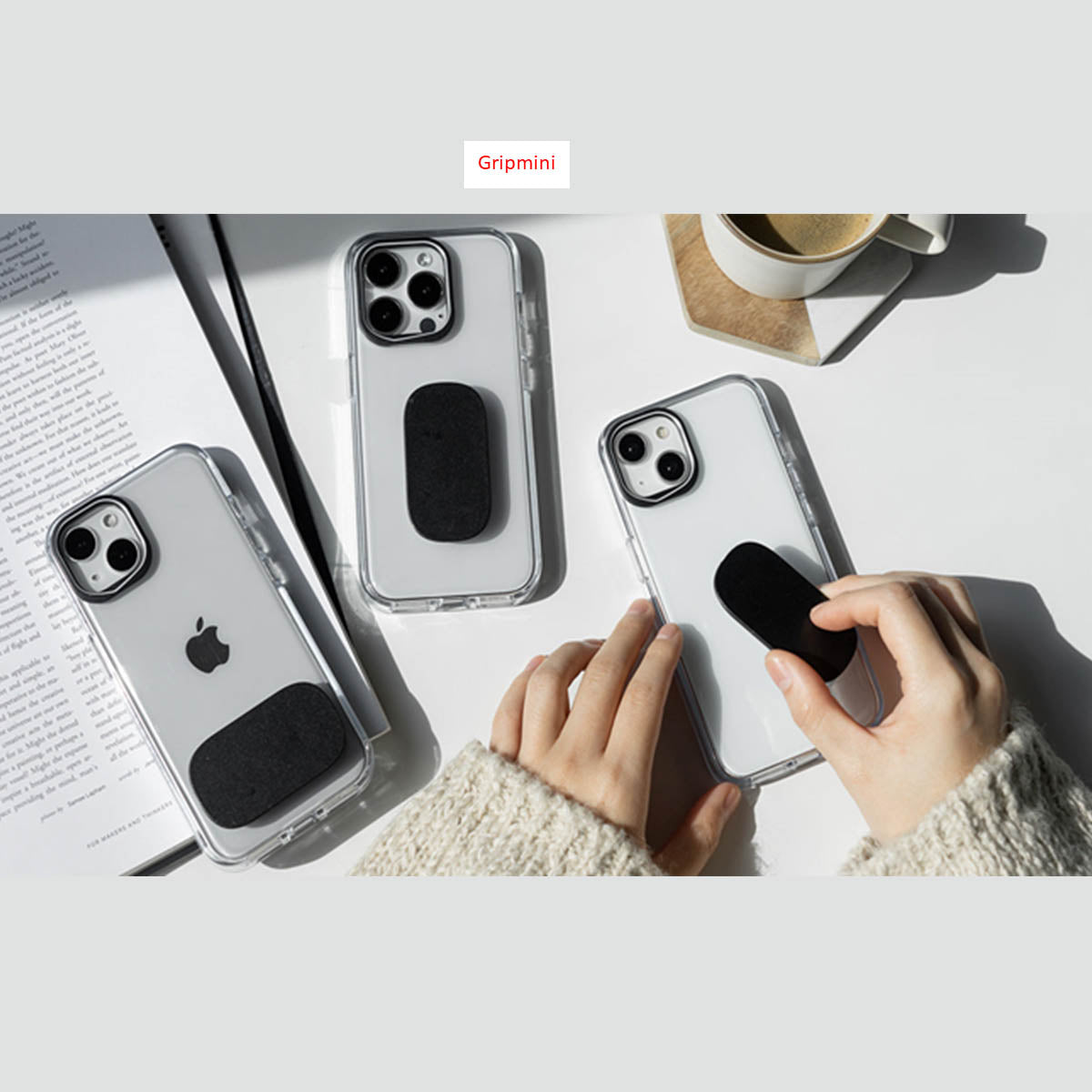 Rhinoshield Gripmini for iPhone (Adhesive) - XtraSure | Apple Authorized Reseller in Myanmar
