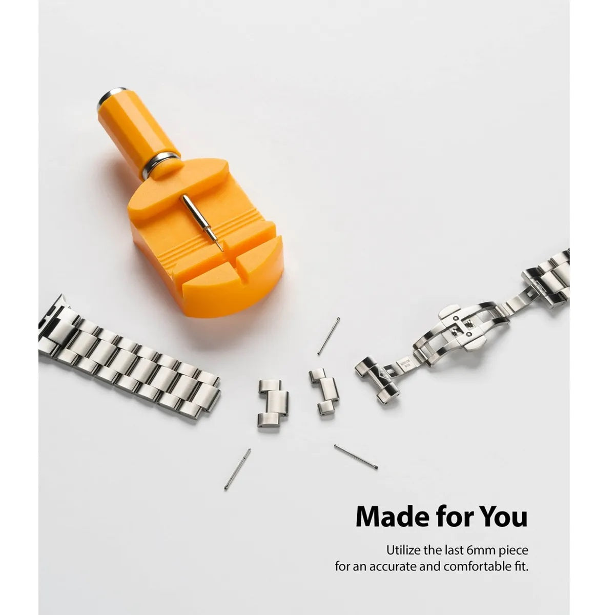 Ringke Metal One Apple Watch Band for 38/40/41 mm (Silver) - XtraSure | Apple Authorized Reseller in Myanmar