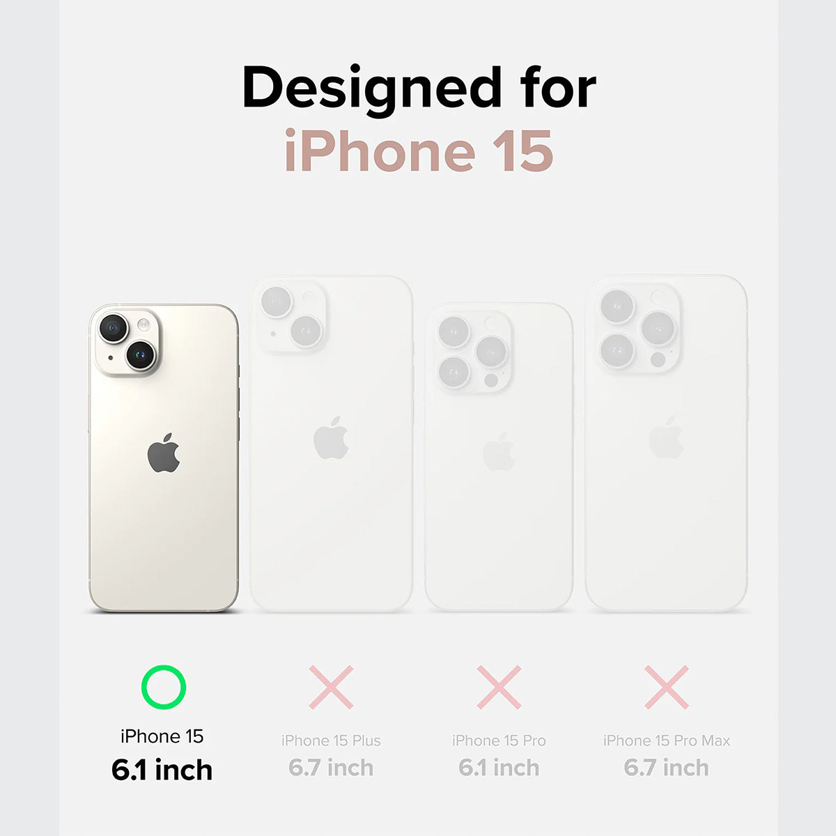 Ringke Air Case for iPhone 15 Series - XtraSure | Apple Authorized Reseller in Myanmar