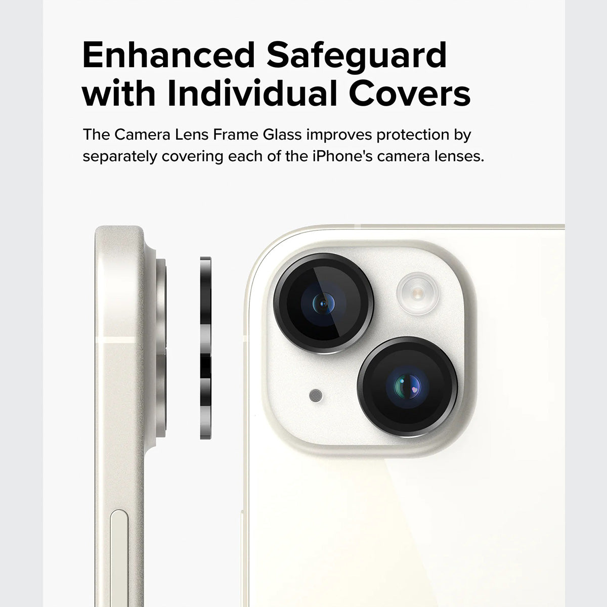 Ringke Camera Lens Frame Glass for iPhone 15 Series