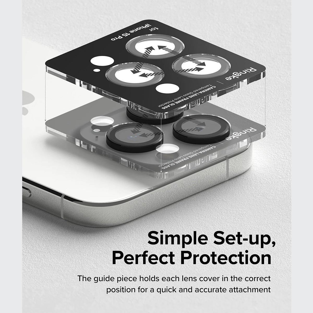 Ringke Camera Lens Frame Glass for iPhone 15 Series