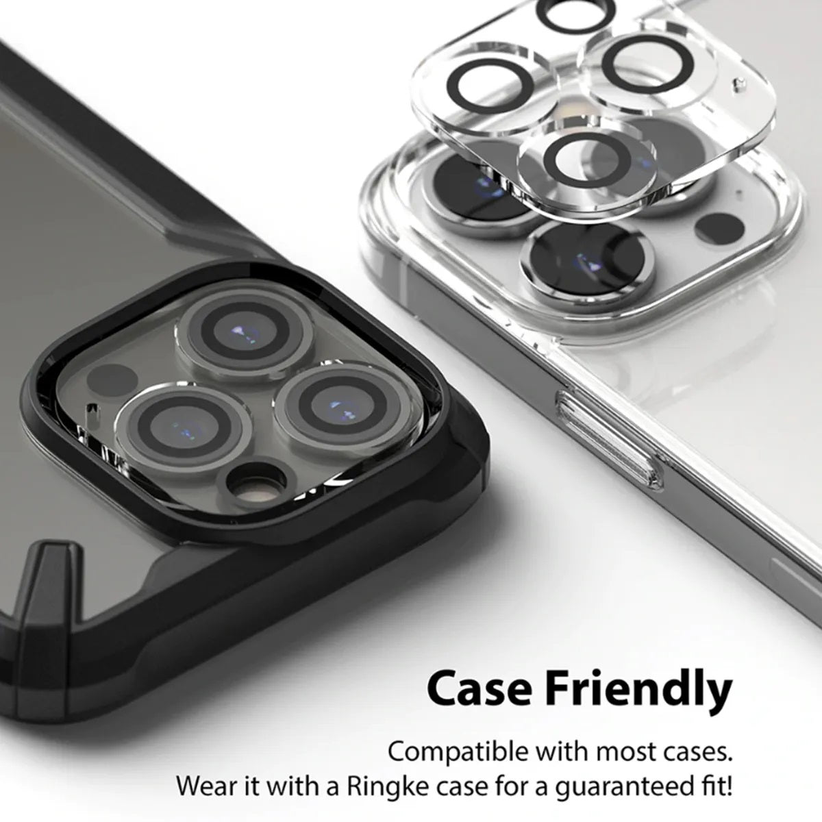 Ringke Camera Protector Glass for iPhone 13 Series – 2 Packs (Clear) - XtraSure | Apple Authorized Reseller in Myanmar