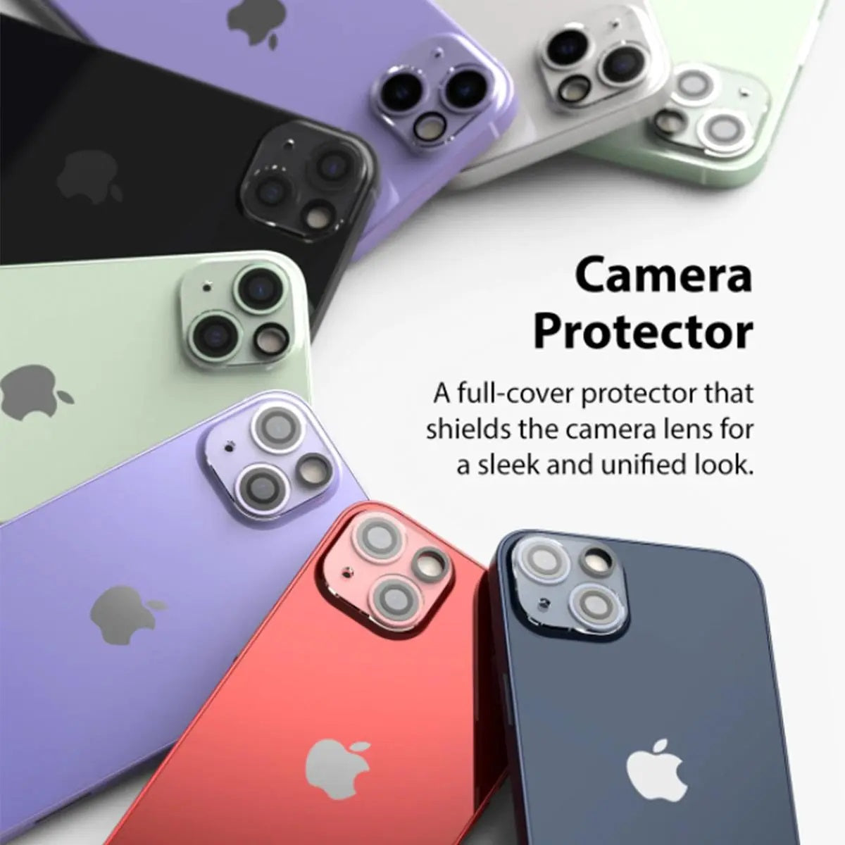 Ringke Camera Protector Glass for iPhone 13 Series – 2 Packs (Clear) - XtraSure | Apple Authorized Reseller in Myanmar