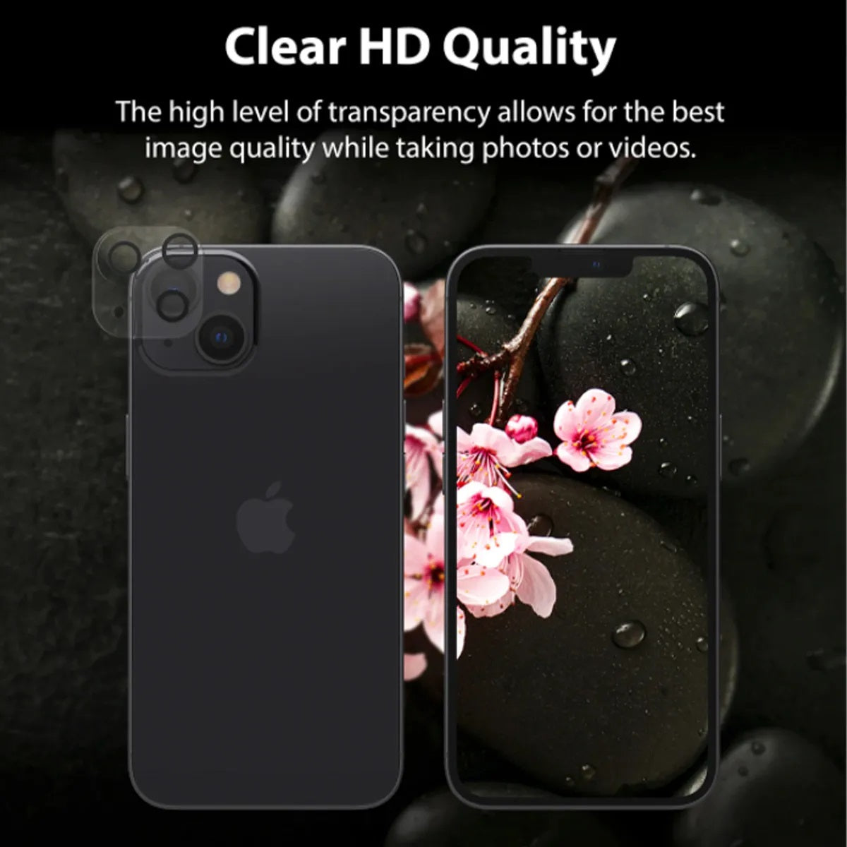 Ringke Camera Protector Glass for iPhone 13 Series – 2 Packs (Clear) - XtraSure | Apple Authorized Reseller in Myanmar