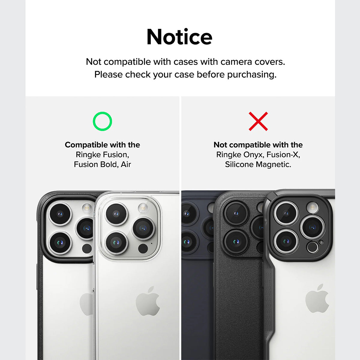 Ringke Camera Styling for iPhone 15 Series - XtraSure | Apple Authorized Reseller in Myanmar