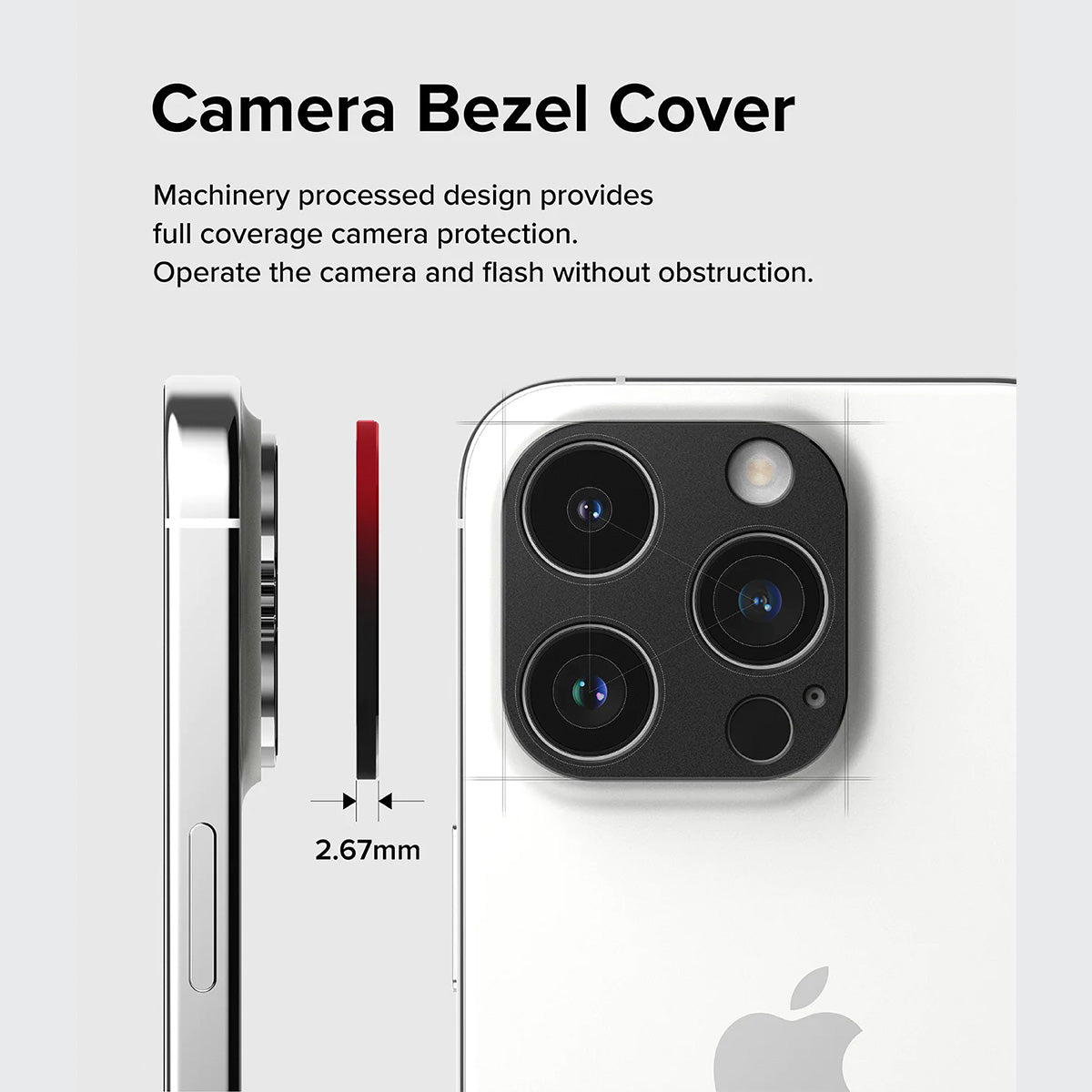 Ringke Camera Styling for iPhone 15 Series - XtraSure | Apple Authorized Reseller in Myanmar