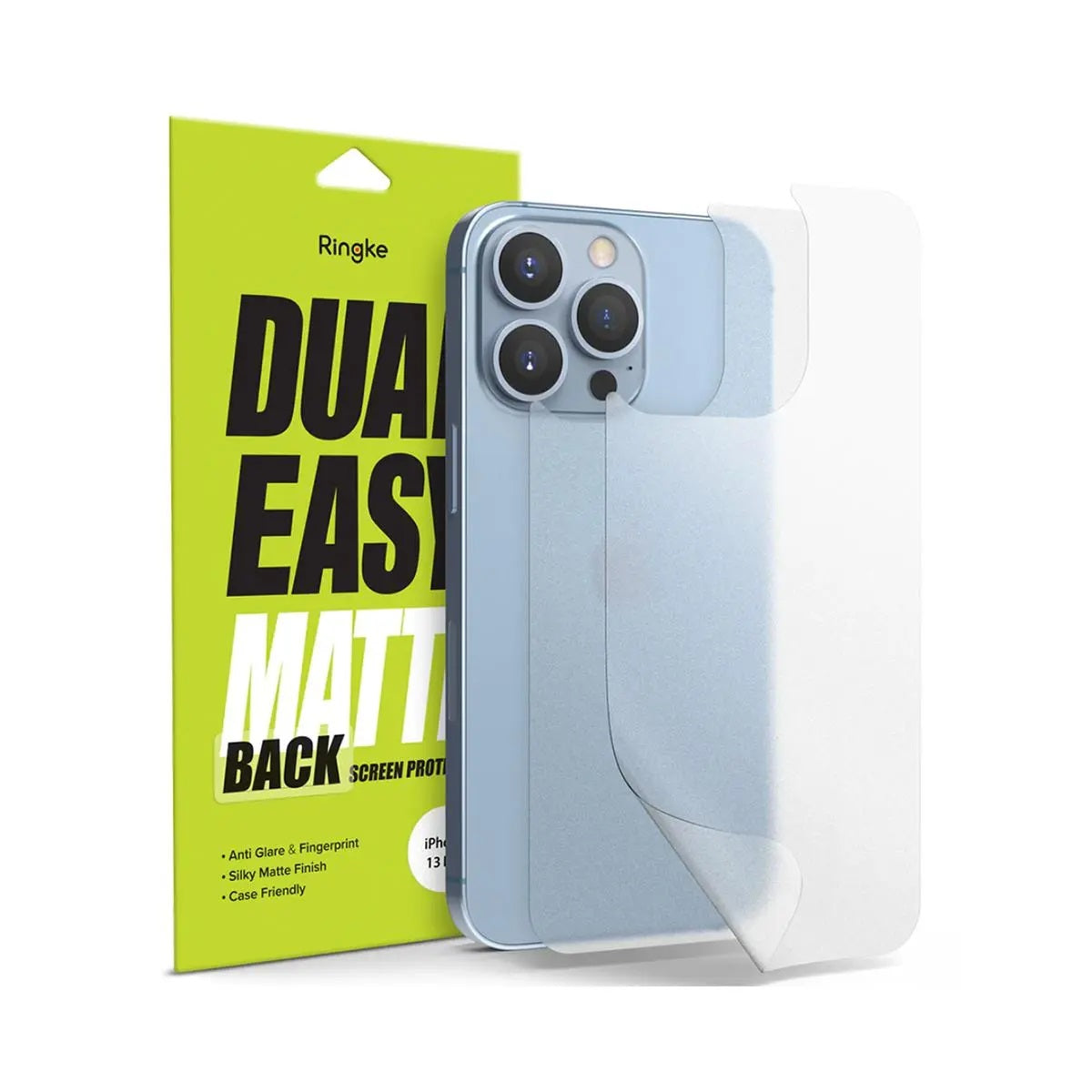Ringke Dual Easy Matte Screen Back Protector for iPhone 13 Series