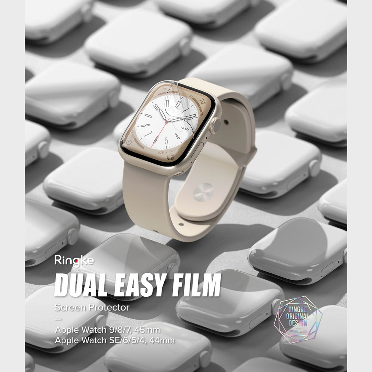 Ringke Easy Flex for Watch Screen Protector For Apple Watch - XtraSure | Apple Authorized Reseller in Myanmar