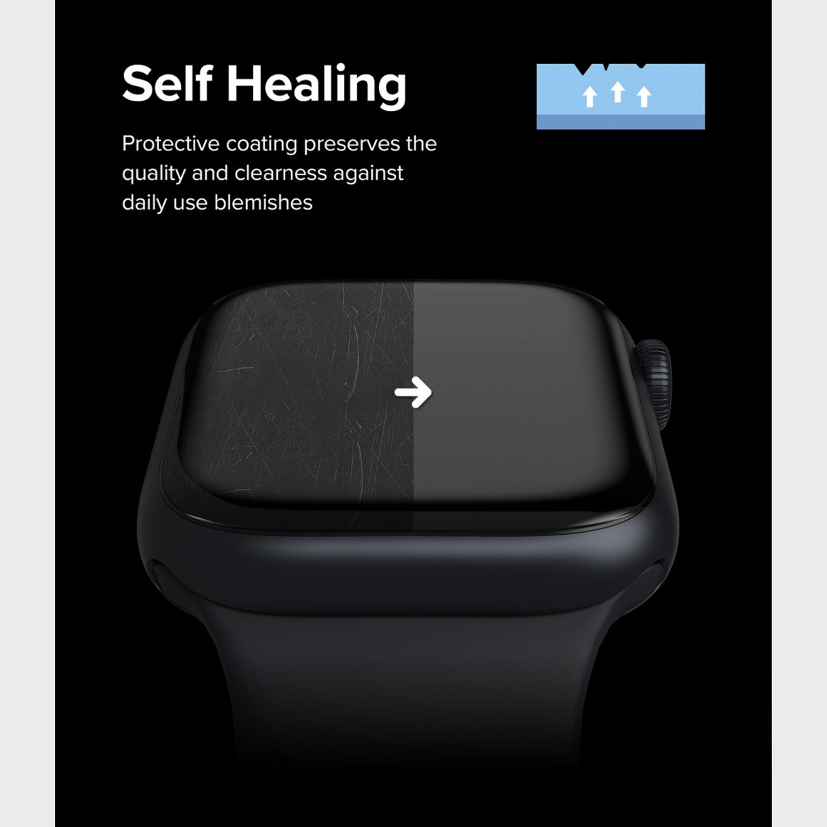 Ringke Easy Flex for Watch Screen Protector For Apple Watch - XtraSure | Apple Authorized Reseller in Myanmar