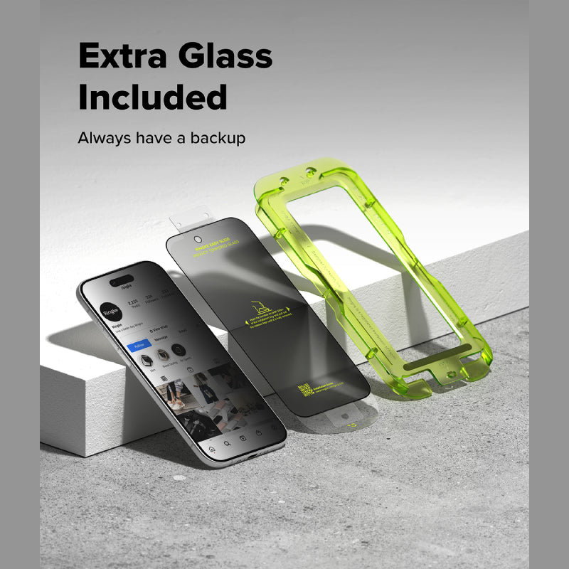 Ringke Easy Slide Privacy Tempered Glass for iPhone 17 Series