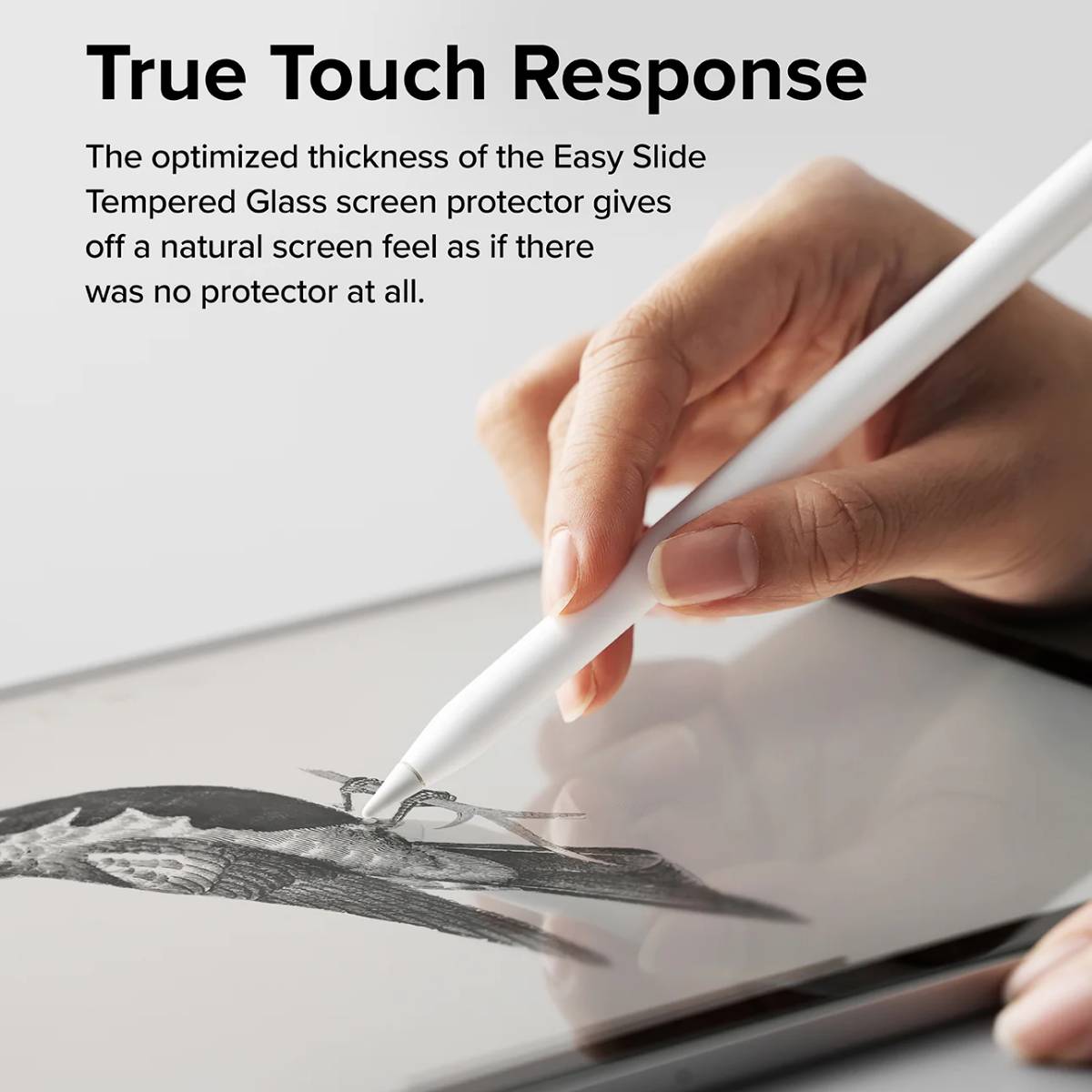 Ringke Easy Slide Tempered Glass for M3/M2 iPad Air 11" - XtraSure | Apple Authorized Reseller in Myanmar