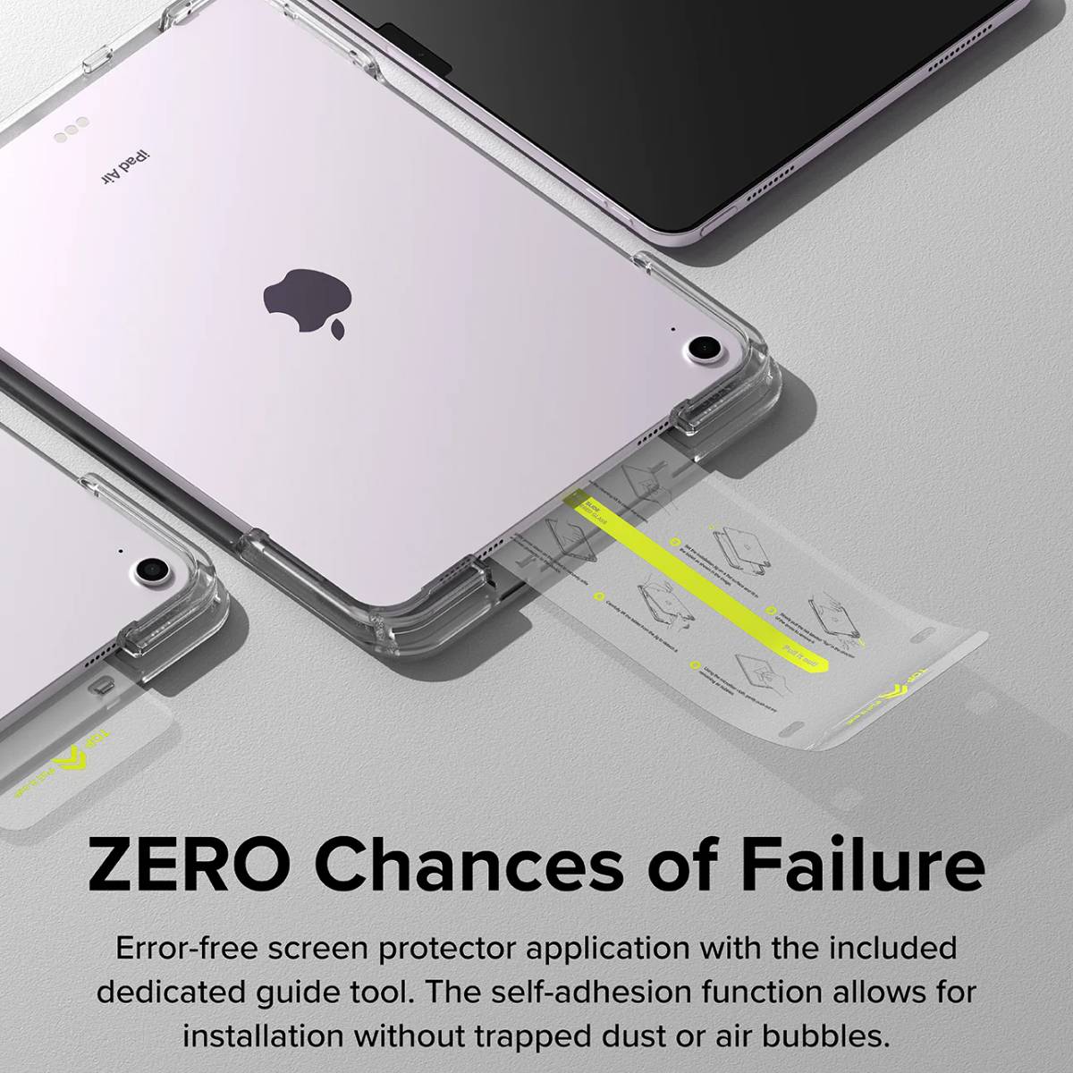 Ringke Easy Slide Tempered Glass for M3/M2 iPad Air 11" - XtraSure | Apple Authorized Reseller in Myanmar