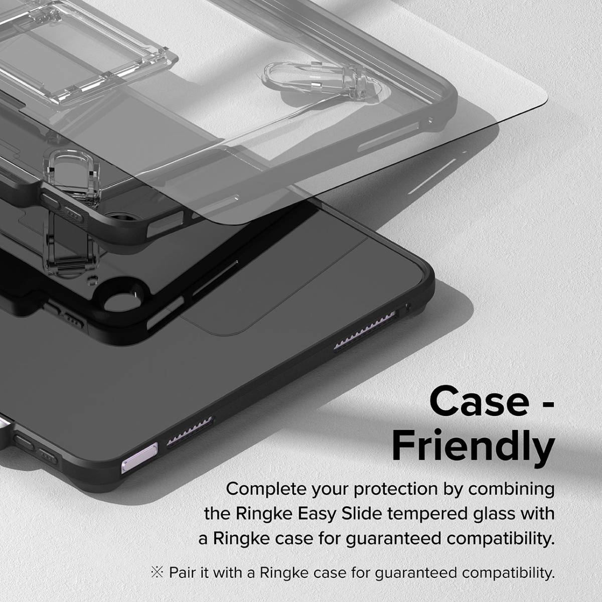 Ringke Easy Slide Tempered Glass for M3/M2 iPad Air 11" - XtraSure | Apple Authorized Reseller in Myanmar