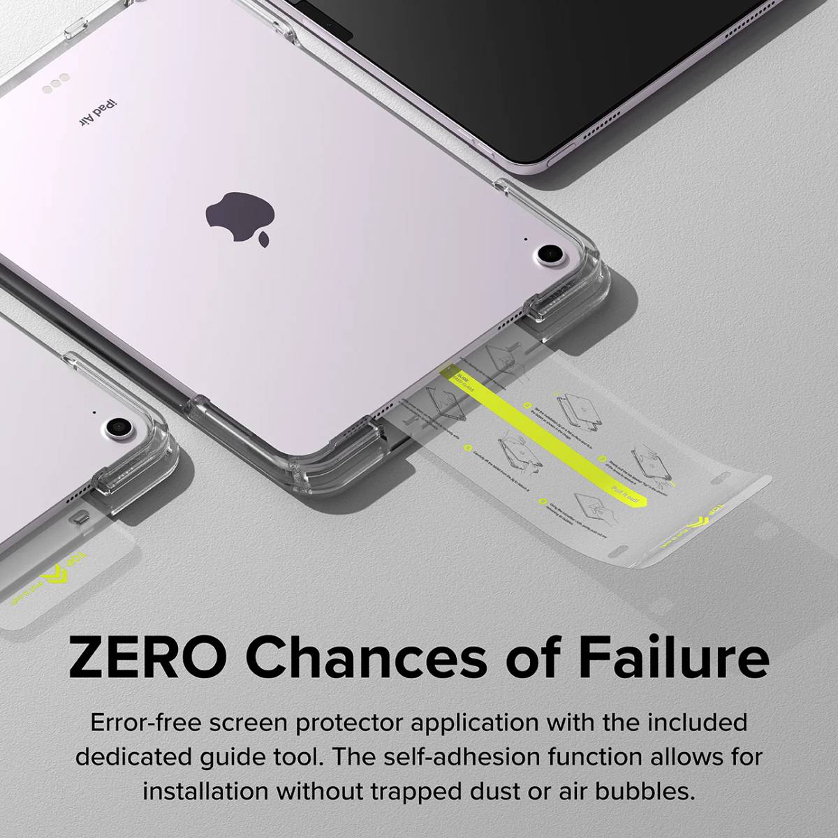 Ringke Easy Slide Tempered Glass for M3/M2 iPad Air 13" - XtraSure | Apple Authorized Reseller in Myanmar