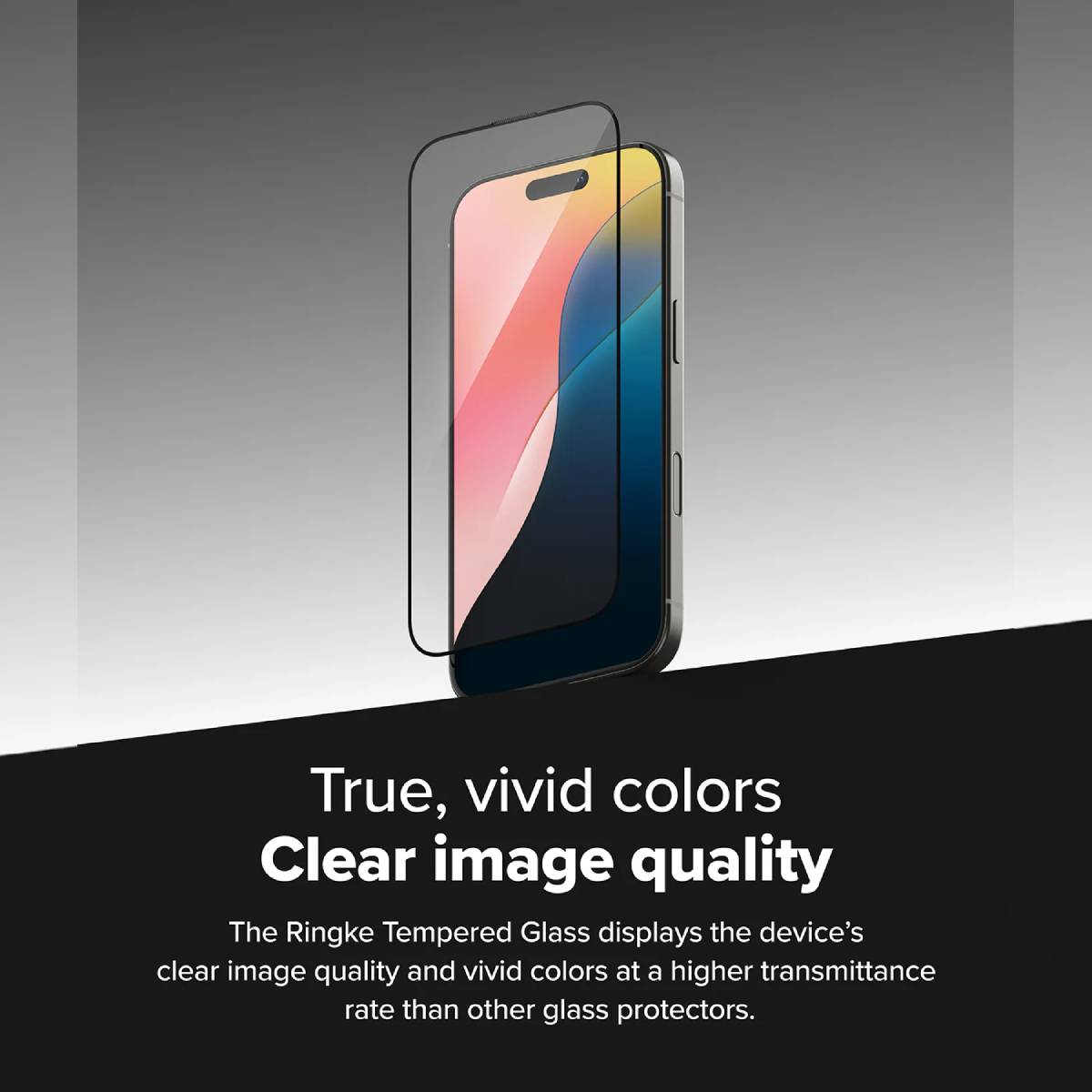 Ringke Easy Slide Tempered Glass for iPhone 16 Series - XtraSure | Apple Authorized Reseller in Myanmar