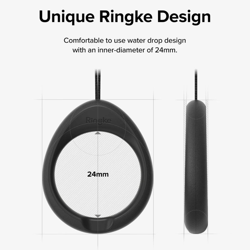Ringke Finger Ring Strap (Black)