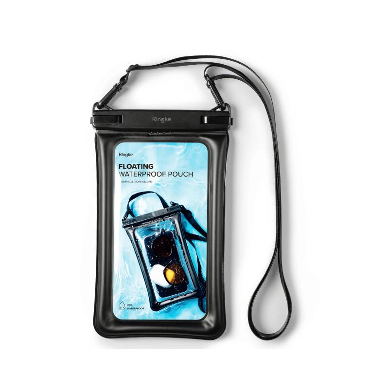 Ringke Floating Waterproof Pouch (Black) - XtraSure | Apple Authorized Reseller in Myanmar