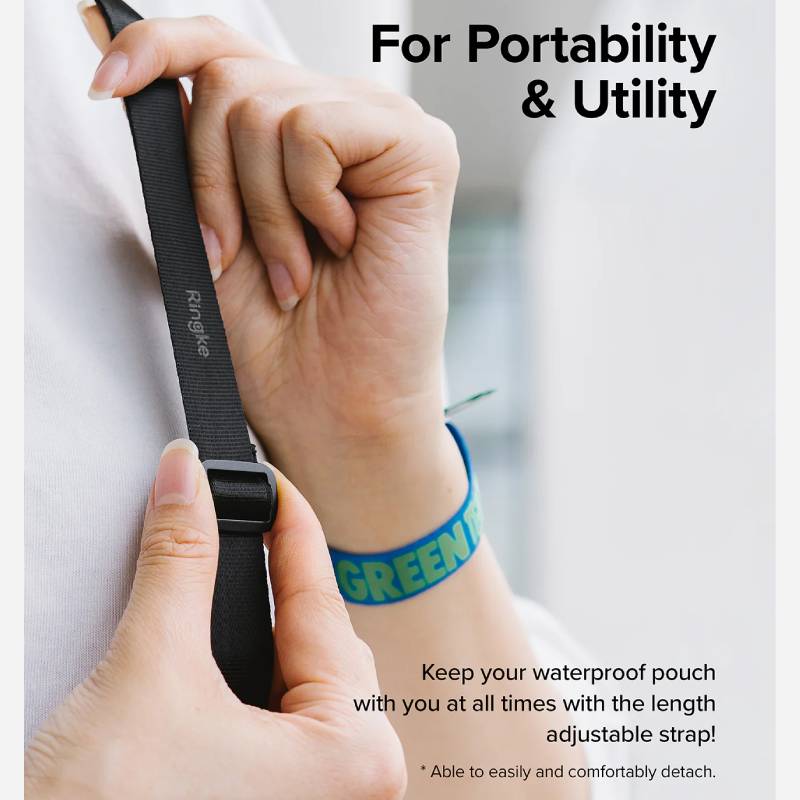 Ringke Floating Waterproof Pouch (Black) - XtraSure | Apple Authorized Reseller in Myanmar