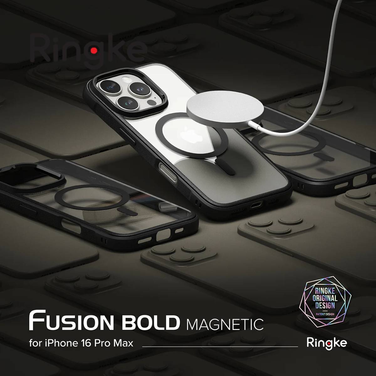 Ringke Fusion Bold Magnetic Case for iPhone 16 Series - XtraSure | Apple Authorized Reseller in Myanmar