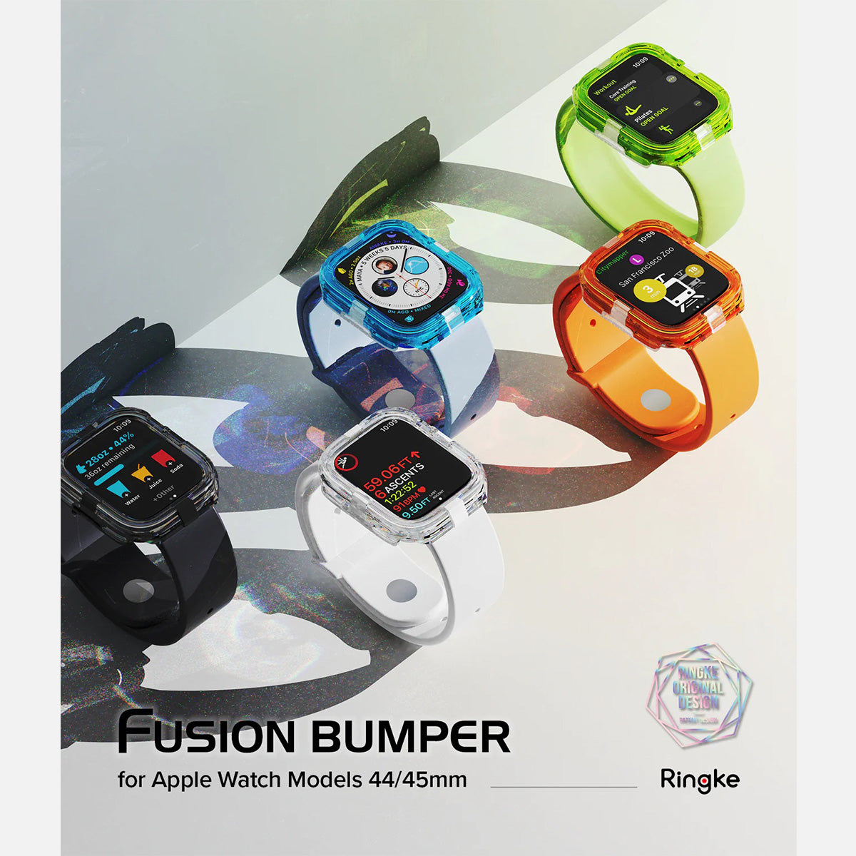 Ringke Fusion Bumper Case for Apple Watch – 45mm/44mm - XtraSure | Apple Authorized Reseller in Myanmar