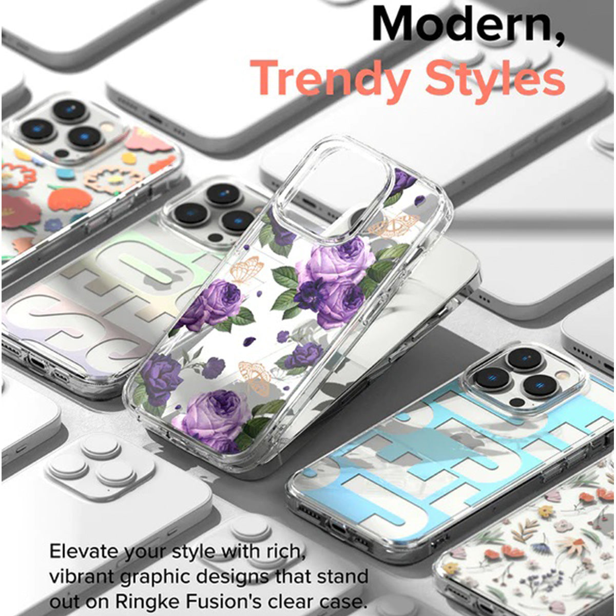 Ringke Fusion Design Case for iPhone 14 Series - XtraSure | Apple Authorized Reseller in Myanmar