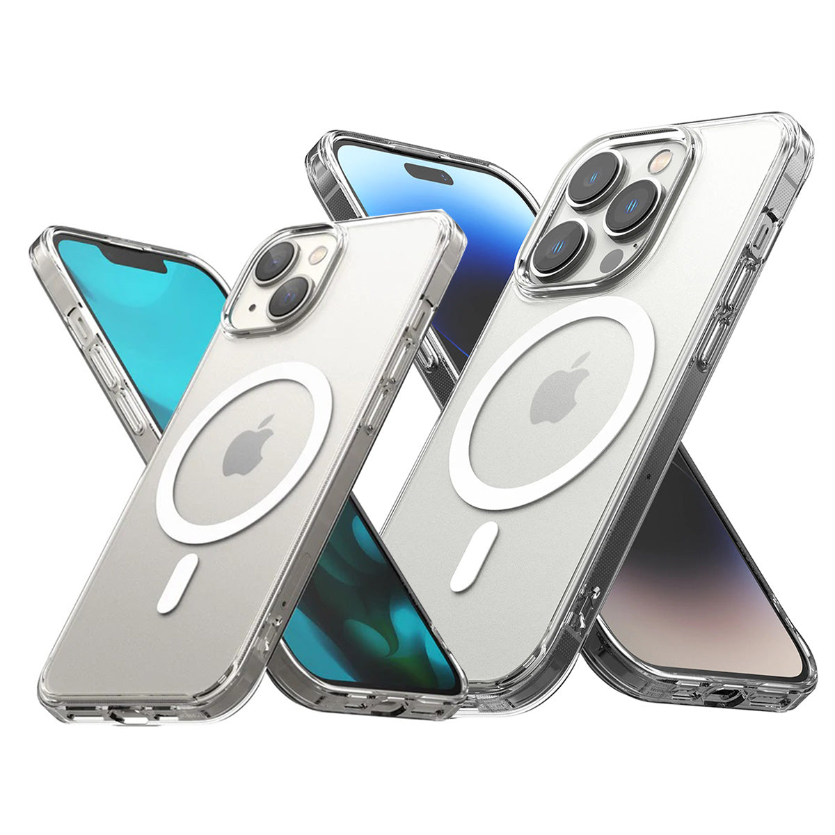 Ringke Fusion Magnetic Case for iPhone 14 Series (Matte Clear) - XtraSure | Apple Authorized Reseller in Myanmar