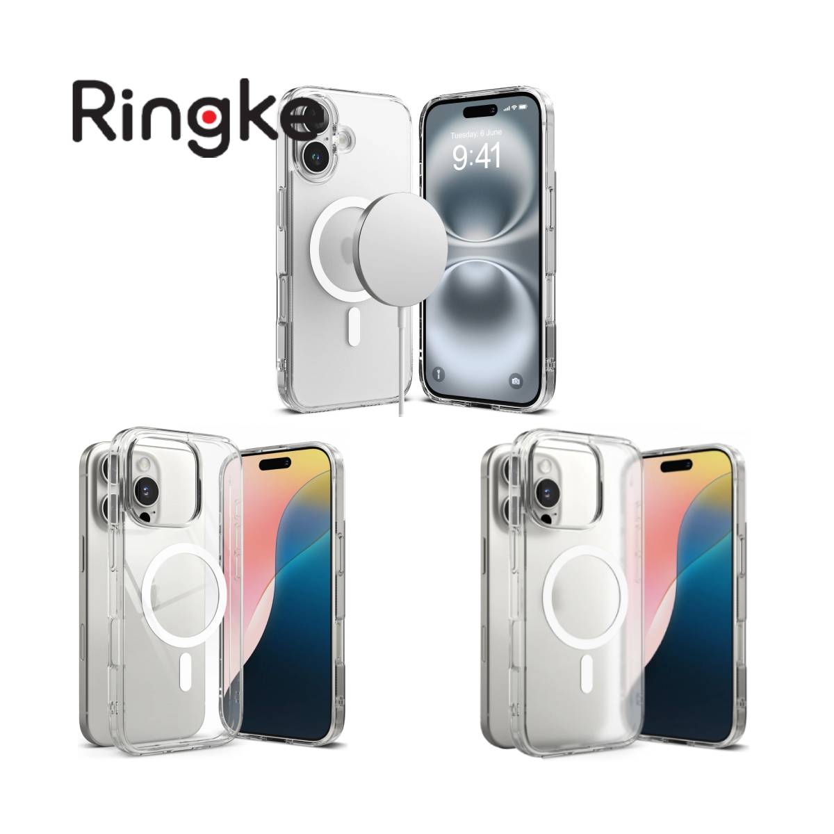 Ringke Fusion Magnetic Case for iPhone 16 Series - XtraSure | Apple Authorized Reseller in Myanmar