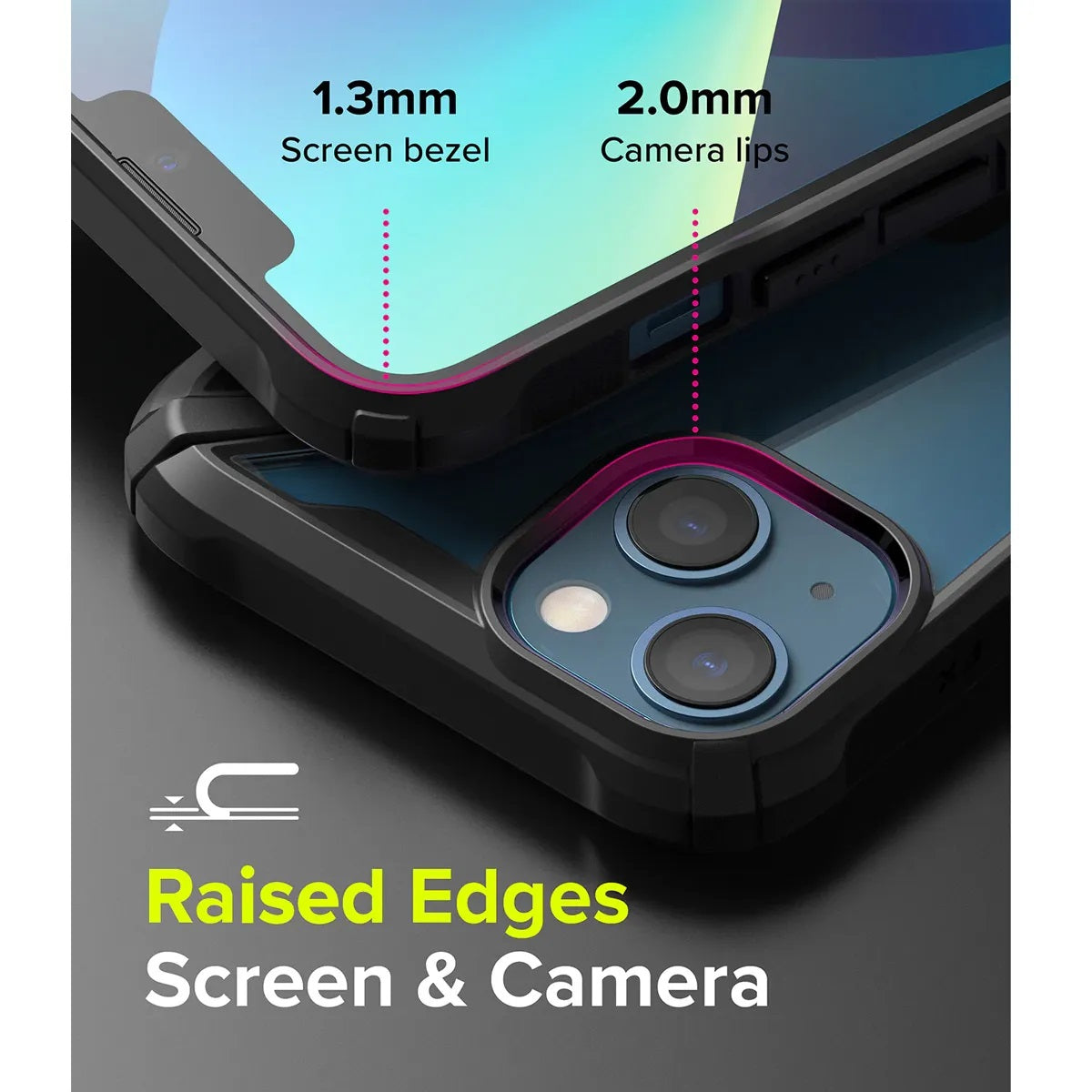 Ringke Fusion X Case for iPhone 13 Series (Black) - XtraSure | Apple Authorized Reseller in Myanmar