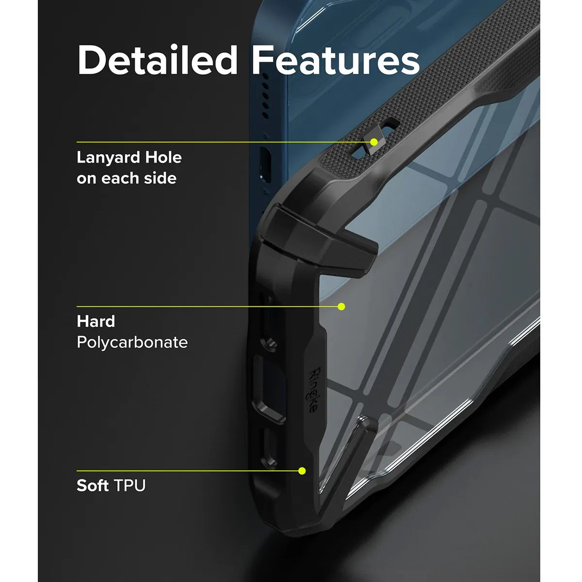 Ringke Fusion X Case for iPhone 13 Series (Black) - XtraSure | Apple Authorized Reseller in Myanmar