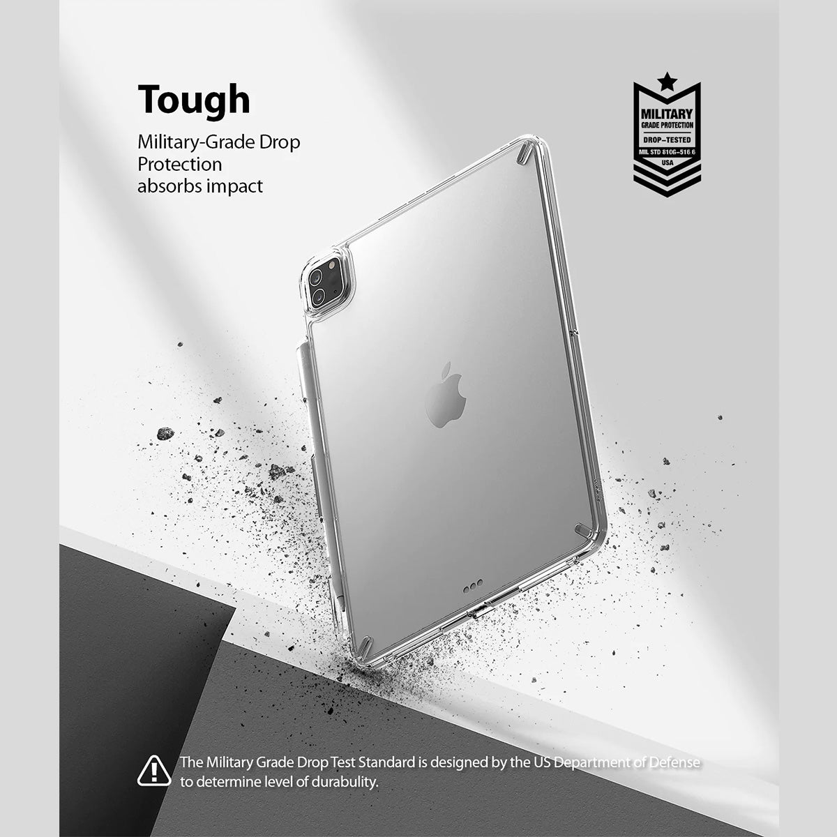 Ringke Fusion+ Clear Case for iPad Pro 11″/All Gen (2022) - XtraSure | Apple Authorized Reseller in Myanmar