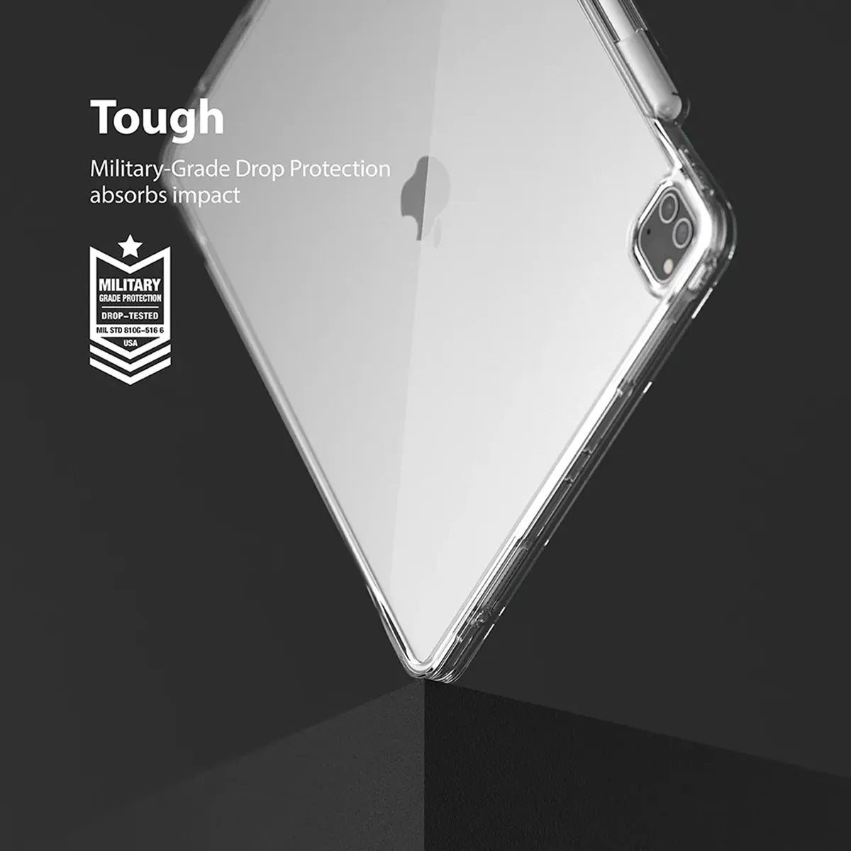 Ringke Fusion + Clear Case for iPad Pro 12.9″ - XtraSure | Apple Authorized Reseller in Myanmar