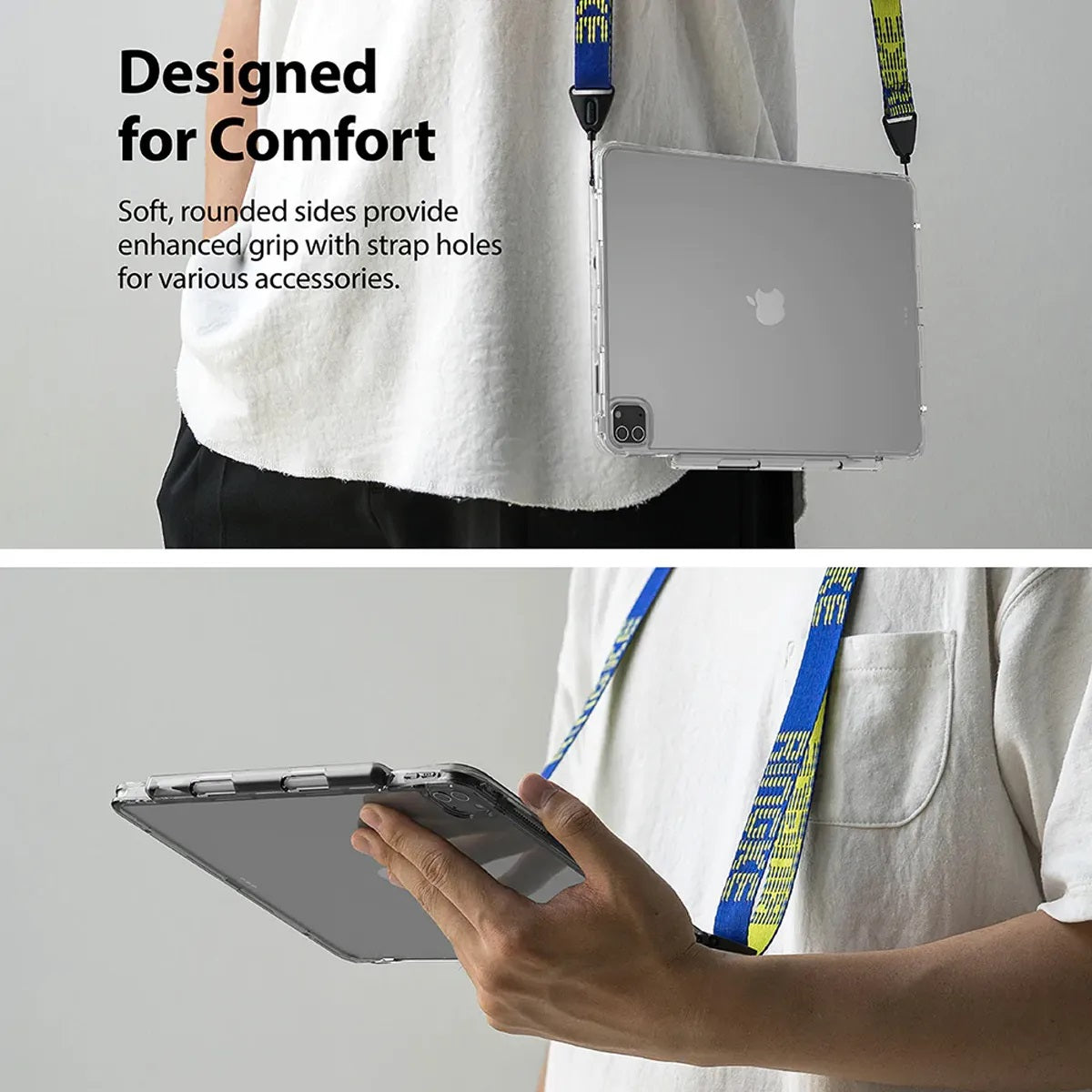 Ringke Fusion + Clear Case for iPad Pro 12.9″ - XtraSure | Apple Authorized Reseller in Myanmar