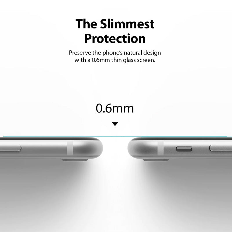 Ringke Invisible Defender Full Glass Screen Protector For iPhone SE 2022