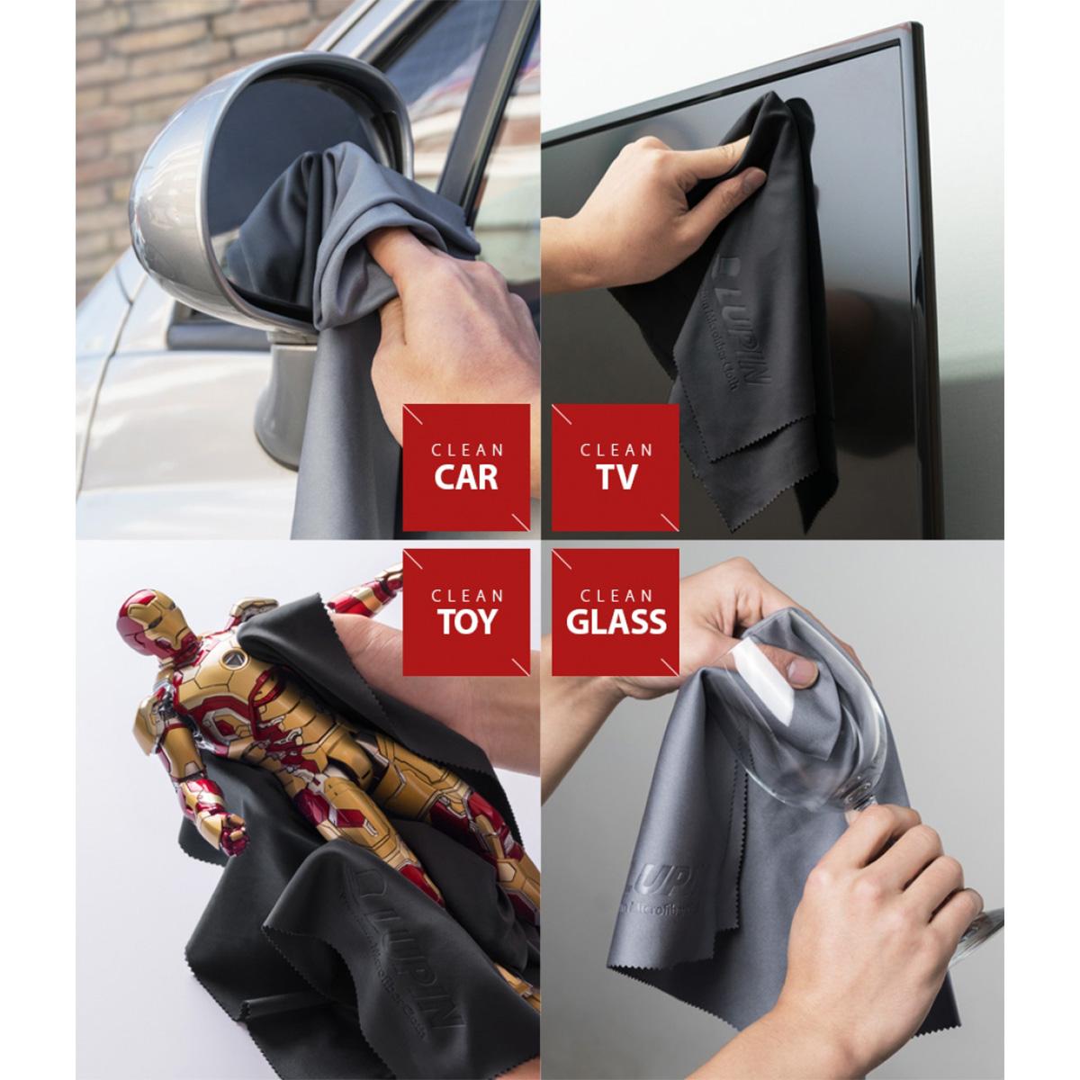 Ringke Lupin Premium Microfiber Cloth Large (Gray) - XtraSure | Apple Authorized Reseller in Myanmar