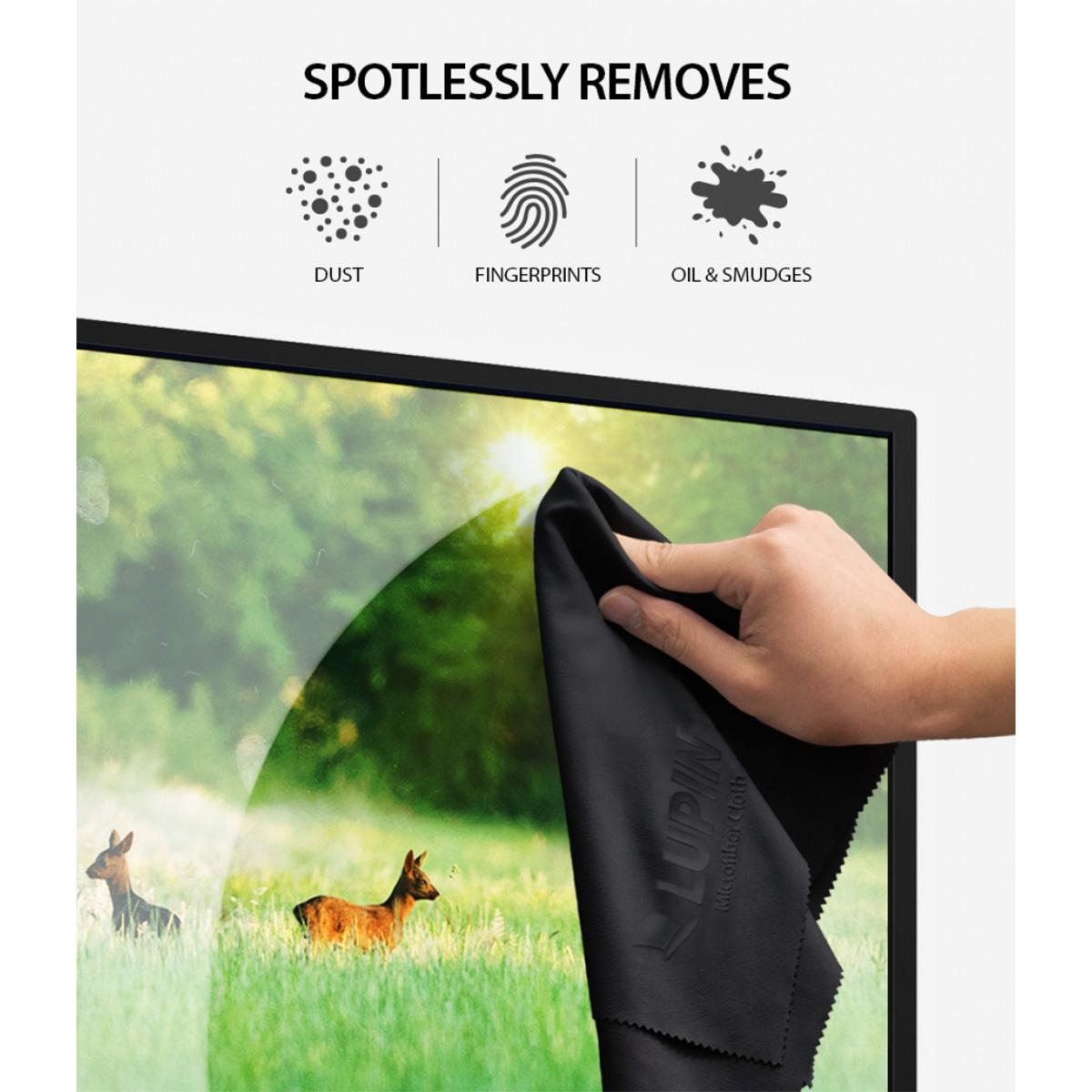 Ringke Lupin Premium Microfiber Cloth Large (Gray) - XtraSure | Apple Authorized Reseller in Myanmar