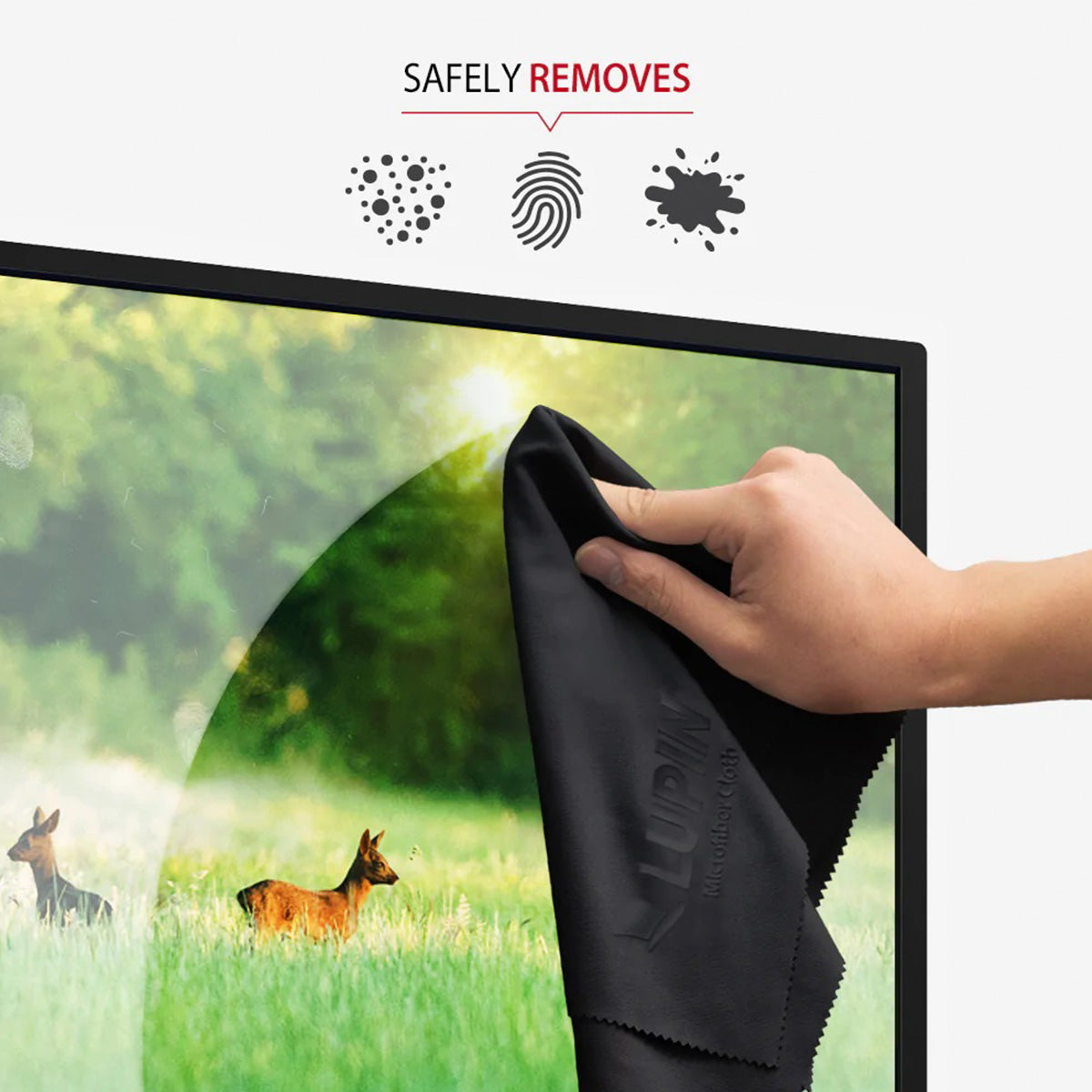 Ringke Lupin Premium Microfiber Cloth (Small-3pk) Gray - XtraSure | Apple Authorized Reseller in Myanmar