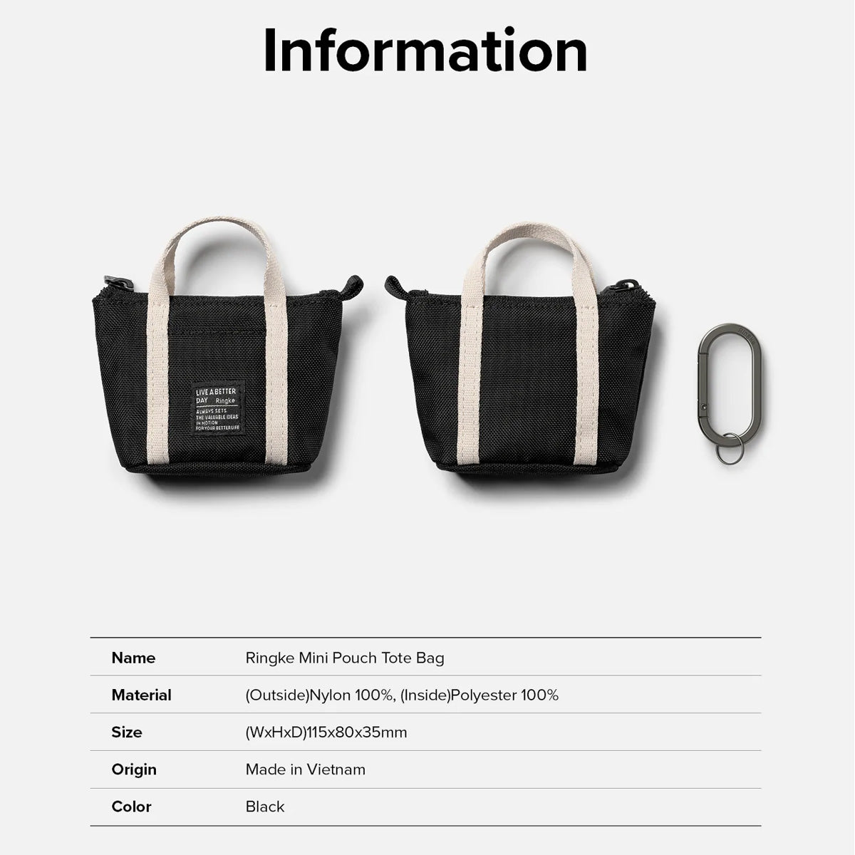 Ringke Mini Pouch Tote Bag - XtraSure | Apple Authorized Reseller in Myanmar