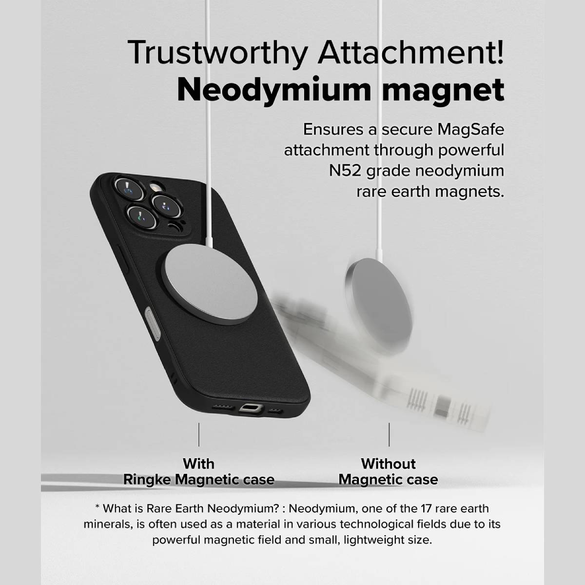 Ringke Onyx Magnetic Case for iPhone 16 Series - XtraSure | Apple Authorized Reseller in Myanmar