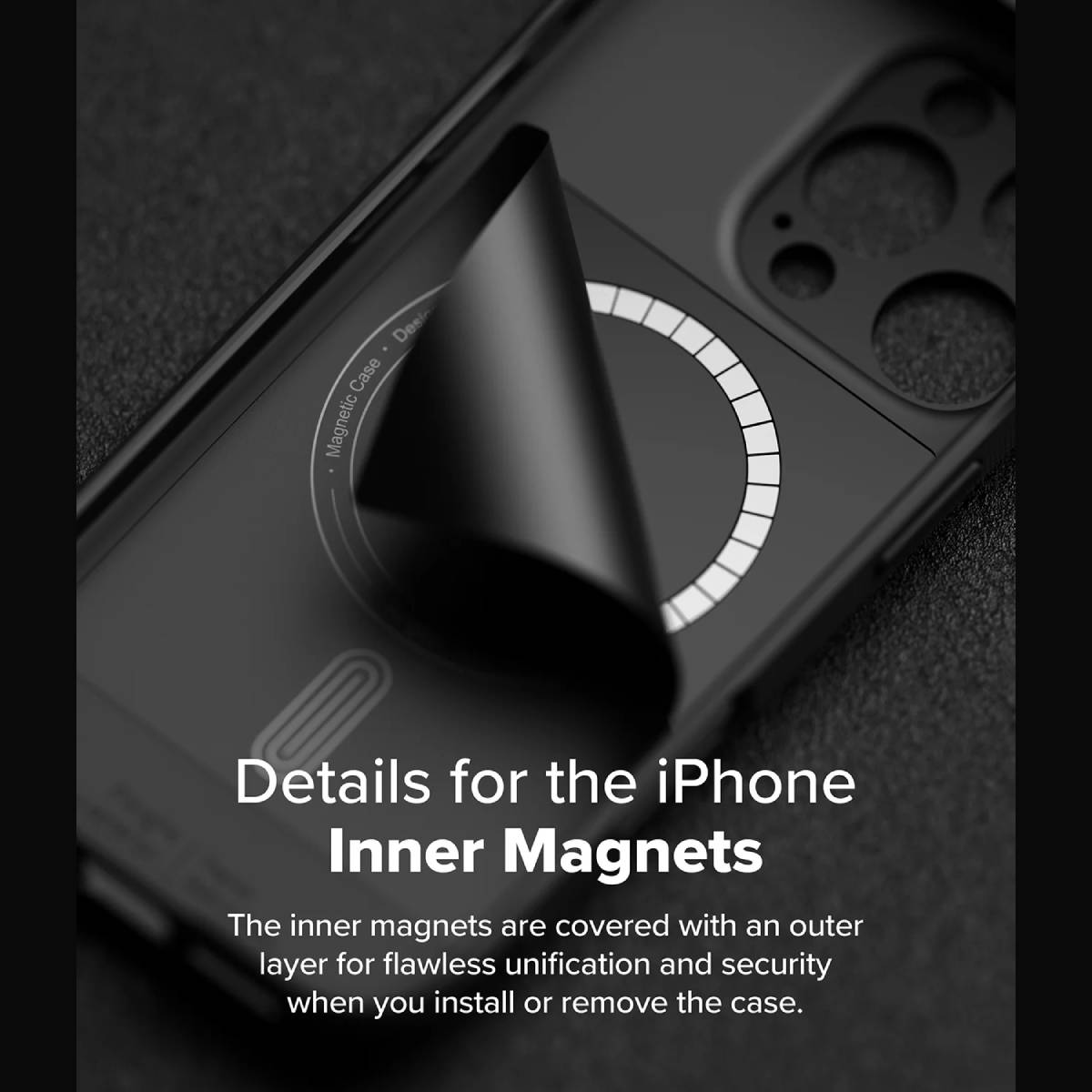 Ringke Onyx Magnetic Case for iPhone 16 Series - XtraSure | Apple Authorized Reseller in Myanmar