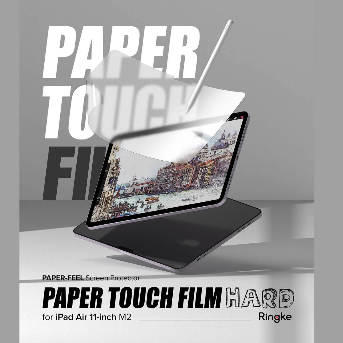 Ringke Paperlike Screen Protector for M3-M2 iPad Air 11"/13" (2 Packs) - XtraSure | Apple Authorized Reseller in Myanmar